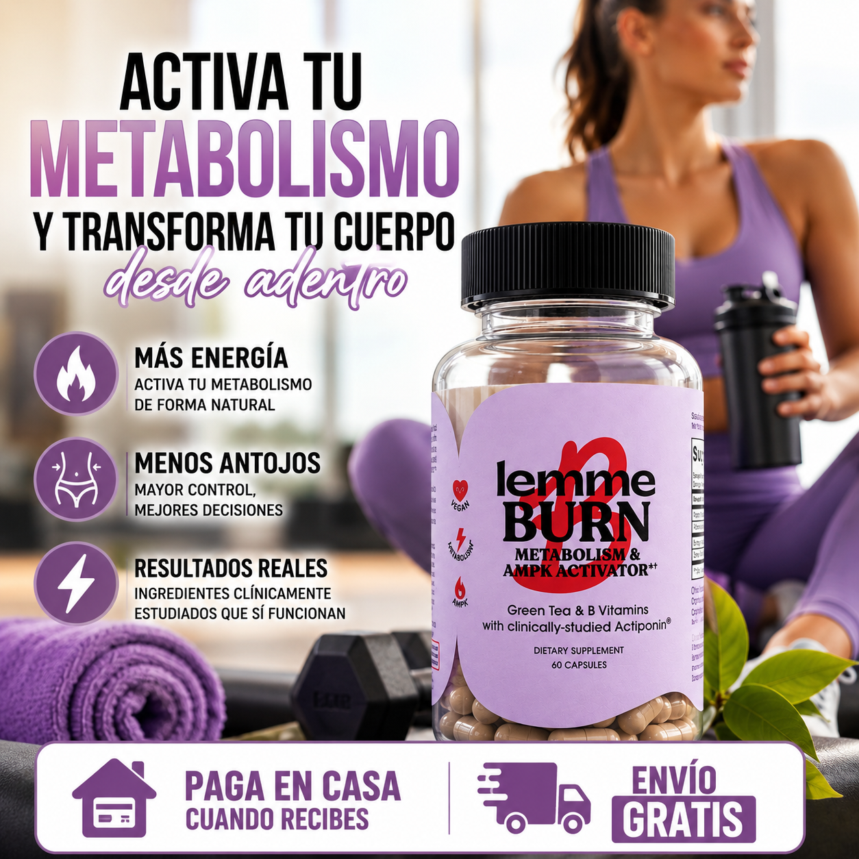 Lemme Burn™ | Quema Natural + Energía Diaria