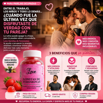 Love Gomitas de Feromonas