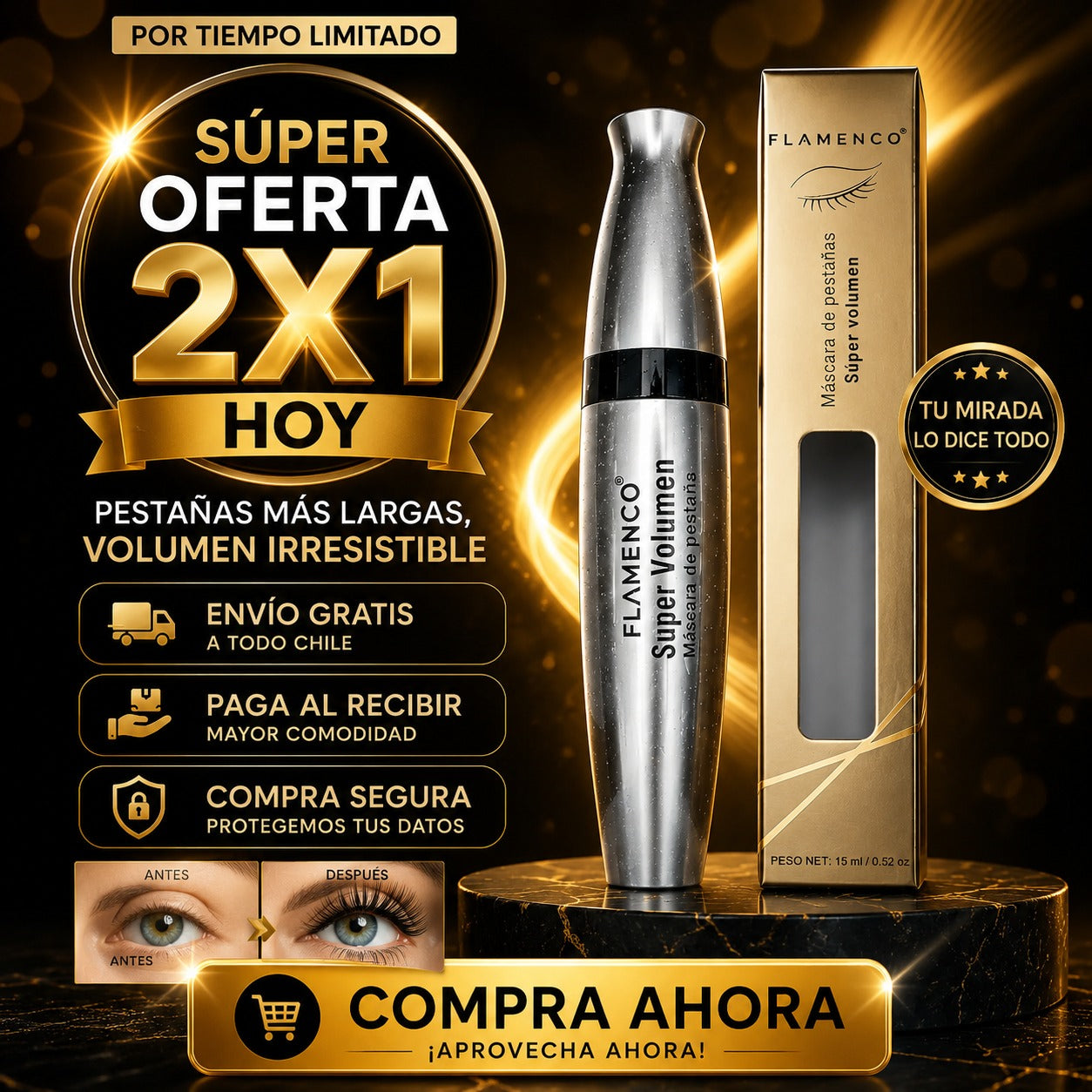 Mascaras de Pestañas
